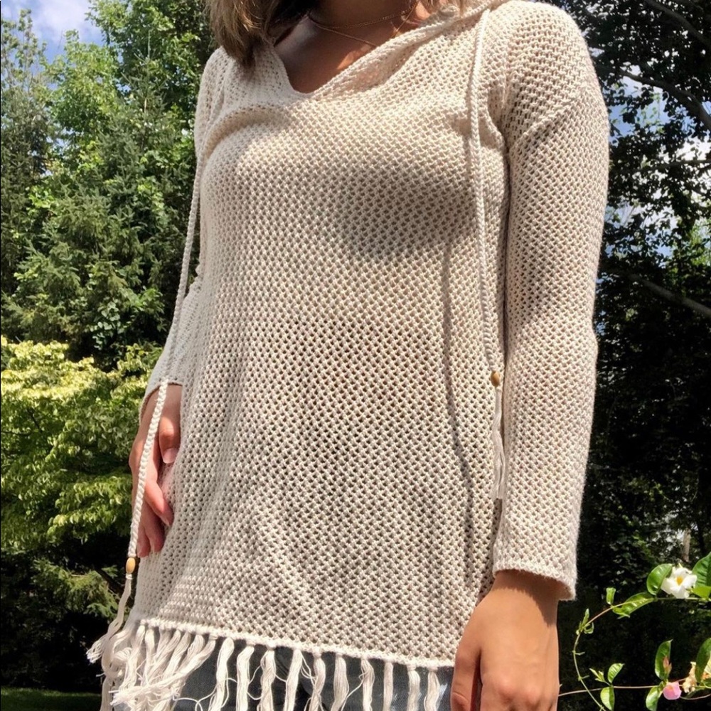 Tan Beachy Sweatshirt